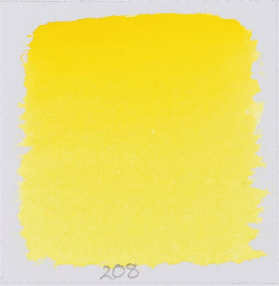 Schmincke Horadam Aquarell Artist Watercolor Half Pan Series 3 208 Aureolin Modern