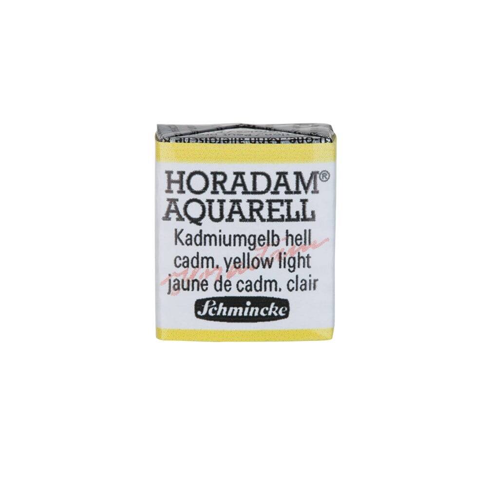 Schmincke Horadam Aquarell Artist Watercolour Half Pan Series 3 224 Cadmium Yellow Light