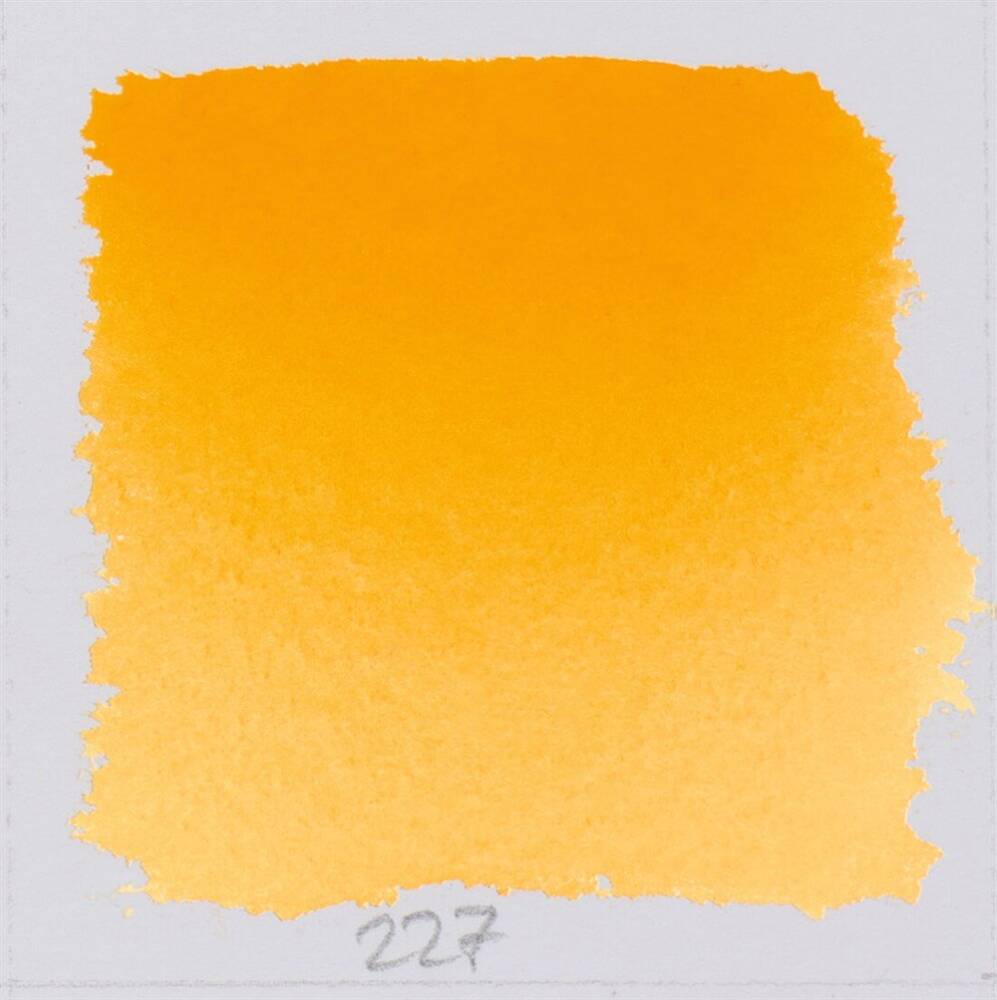 Schmincke Horadam Aquarell Artist Watercolour Half Pan Series 3 227 Cadmium Orange Light