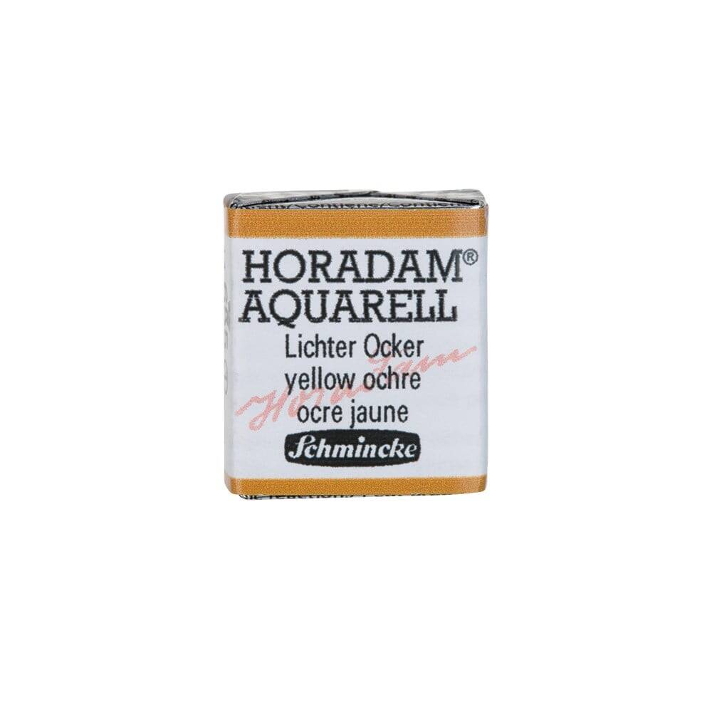 Schmincke Horadam Aquarell Artist Sulu Boya Yarım Tablet 655 Yellow Ochre