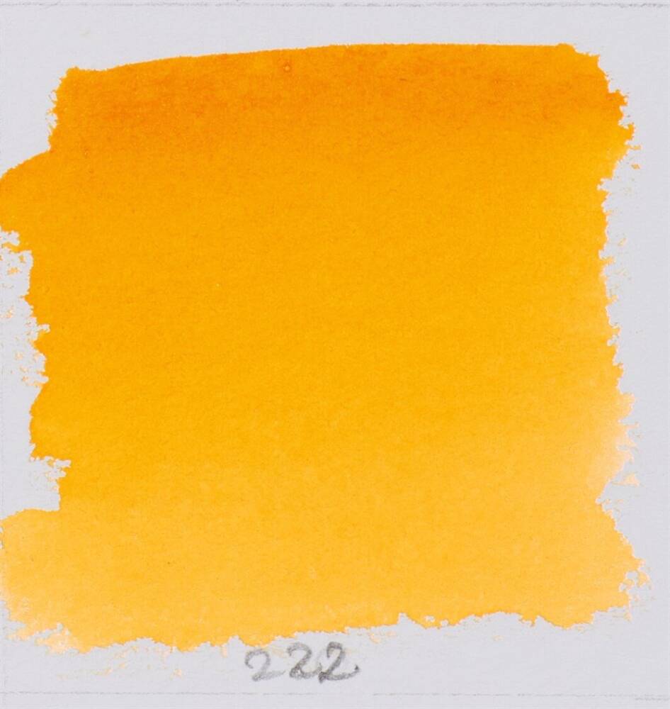 Schmincke Horadam Aquarell Artist Sulu Boya Yarım Tablet 222 Yellow Orange