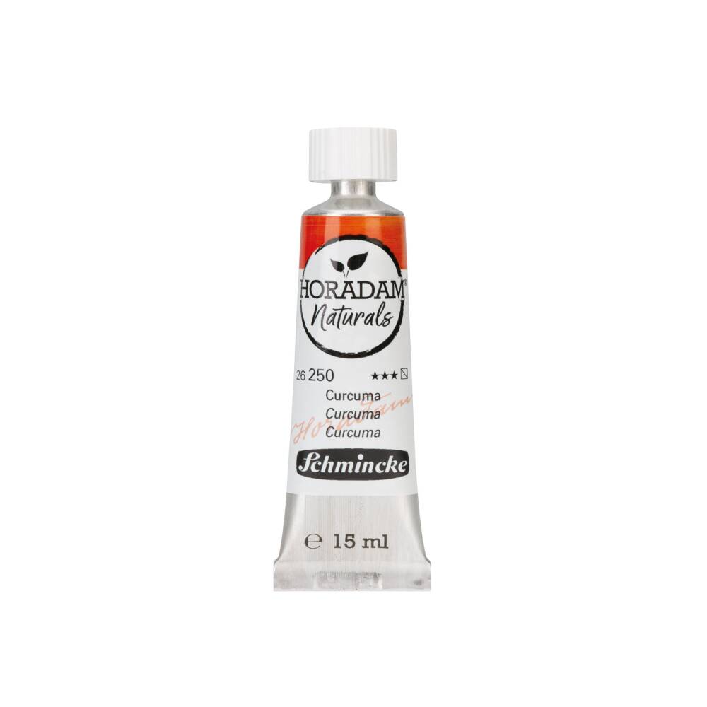 Schmincke Horadam Aquarell Naturals Vegan Watercolor 15 ml Tube 250 Curcuma
