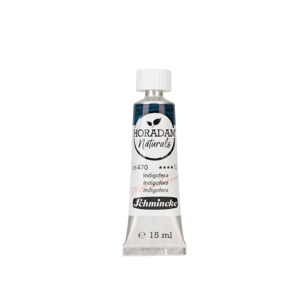 Schmincke Horadam Aquarell Naturals Vegan Watercolor 15 ml Tube 470 Indigofera