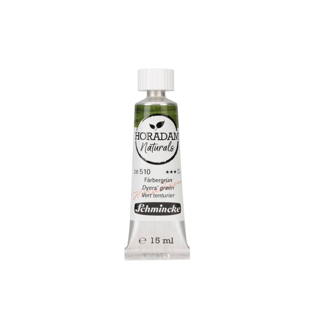 Schmincke Horadam Aquarell Naturals Vegan Watercolor 15 ml Tube 510 Dyers' Green
