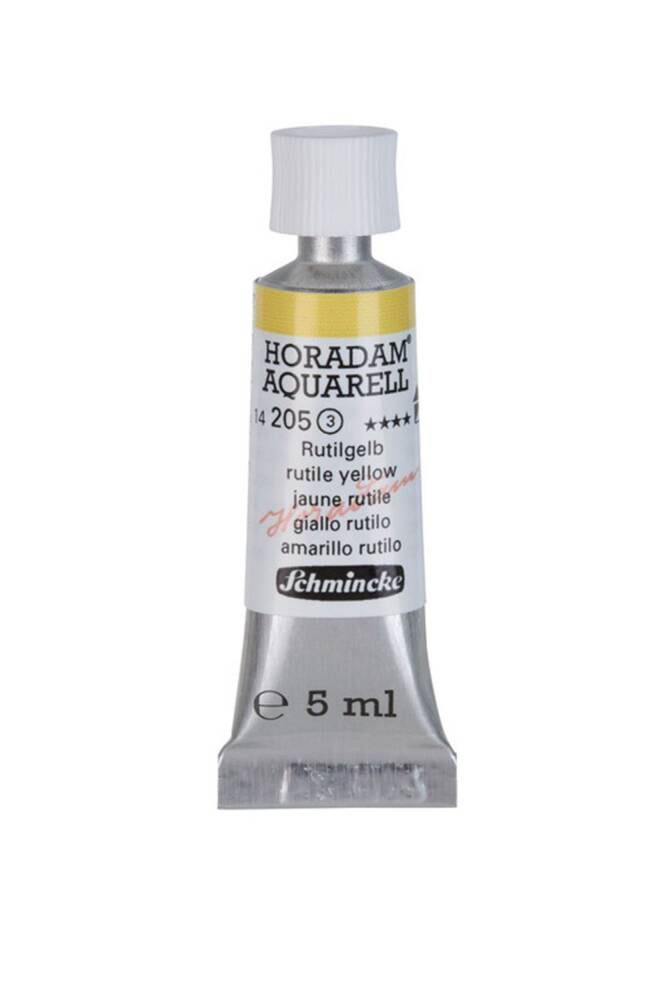 Schmincke Horadam Aquarell Sulu Boya 5 Ml 205 Rutile Yellow