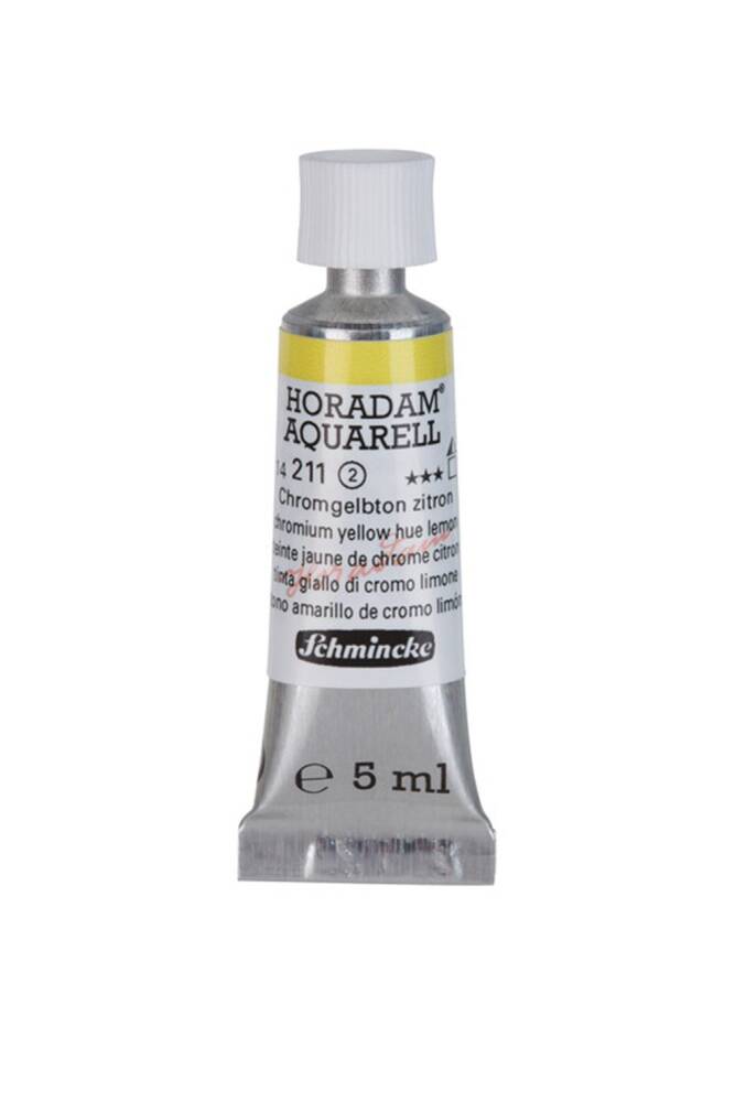 Schmincke Horadam Aquarell Sulu Boya 5 Ml 211 Chromium Yellow Hue Lemon