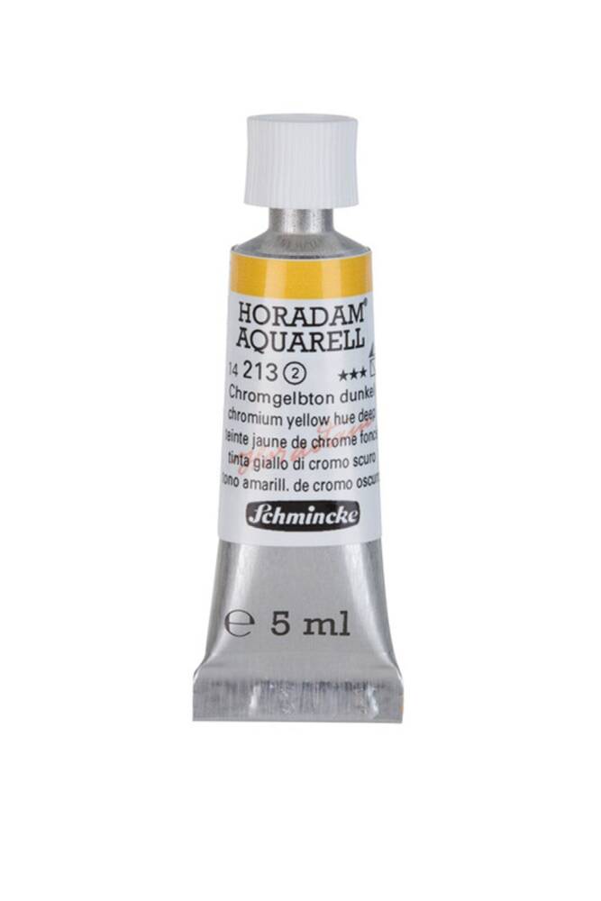 Schmincke Horadam Aquarell Sulu Boya 5 Ml 213 Chromium Yellow Hue Deep
