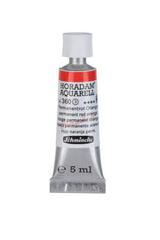 Schmincke Horadam Aquarell Watercolor 5 Ml Tube 360 Permanent Red Orange