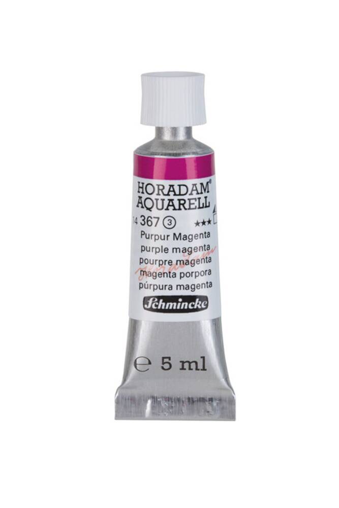 Schmincke Horadam Aquarell Sulu Boya 5 Ml 367 Purple Magenta