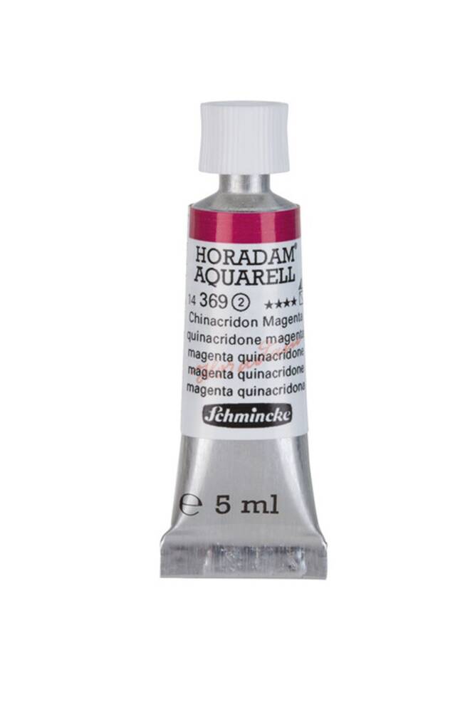 Schmincke Horadam Aquarell Watercolor 5 Ml Tube 369 Quinacridone Magenta