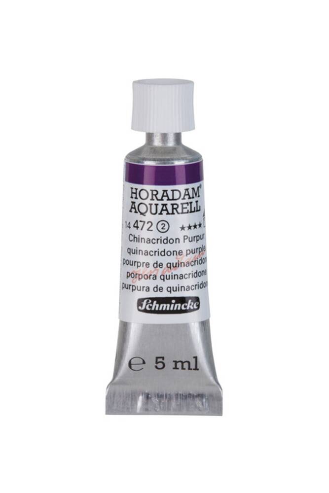 Schmincke Horadam Aquarell Sulu Boya 5 Ml 472 Quinacridone Purple