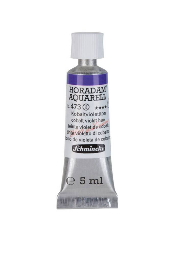 Schmincke Horadam Aquarell Watercolor 5 Ml Tube 473 Cobalt Violet Hue