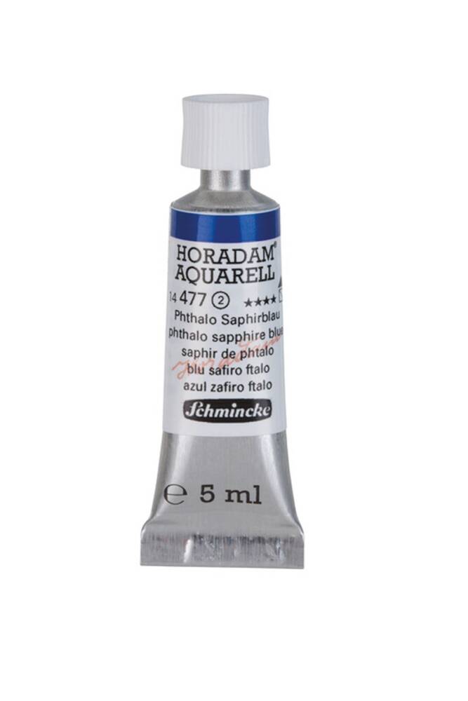 Schmincke Horadam Aquarell Sulu Boya 5 Ml 477 Phthalo Sapphire Blue