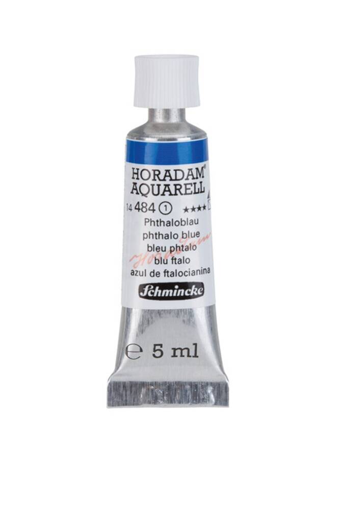 Schmincke Horadam Aquarell Sulu Boya 5 Ml 484 Phthalo Blue