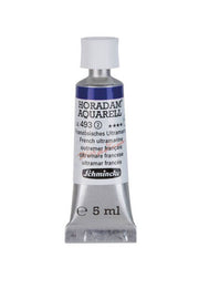 Schmincke Horadam Aquarell Watercolor 5 Ml Tube 493 French Ultramarine