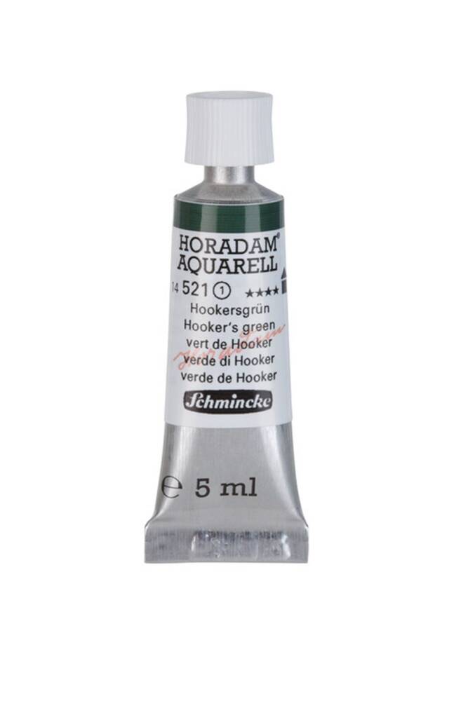 Schmincke Horadam Aquarell Sulu Boya 5 Ml 521 Hooker'S Green