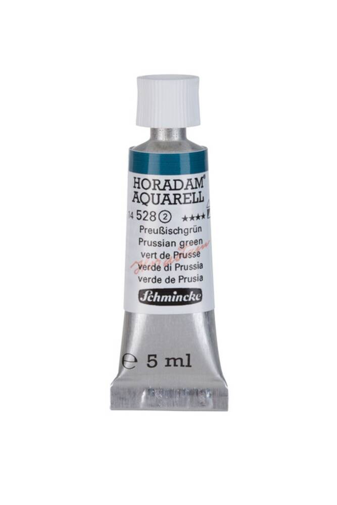 Schmincke Horadam Aquarell Sulu Boya 5 Ml 528 Prussian Green