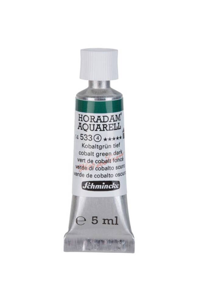 Schmincke Horadam Aquarell Sulu Boya 5 Ml 533 Cobalt Green Dark