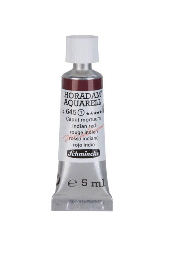 Schmincke Horadam Aquarell Sulu Boya 5 Ml 645 Indian Red