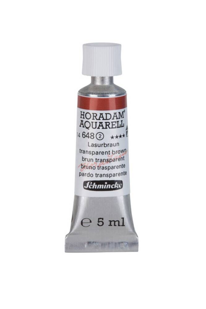 Schmincke Horadam Aquarell Sulu Boya 5 Ml 648 Transparent Brown