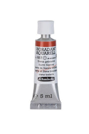 Schmincke Horadam Aquarell Watercolor 5 Ml Tube 661 Burnt Sienna