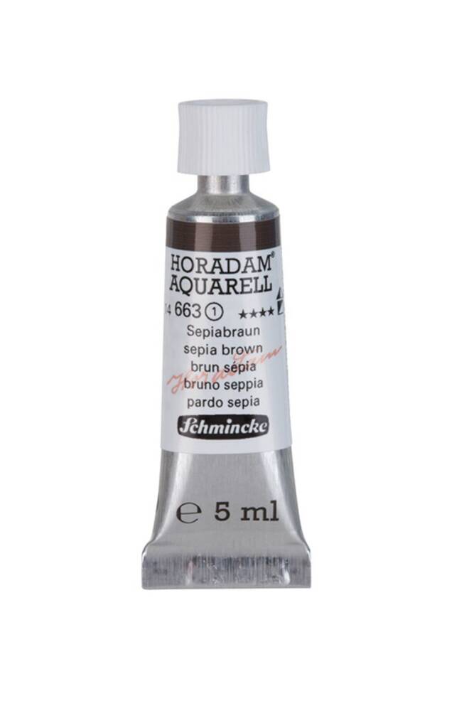 Schmincke Horadam Aquarell Sulu Boya 5 Ml 663 Sepia Brown