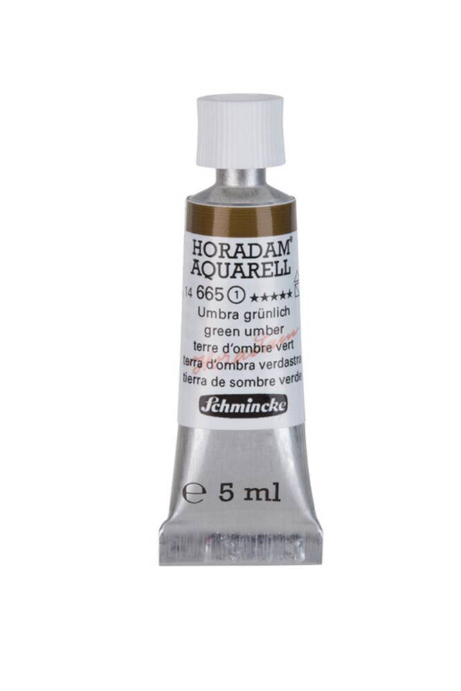 Schmincke Horadam Aquarell Sulu Boya 5 Ml 665 Green Umber