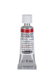 Schmincke Horadam Aquarell Sulu Boya 5 Ml 670 Madder Brown
