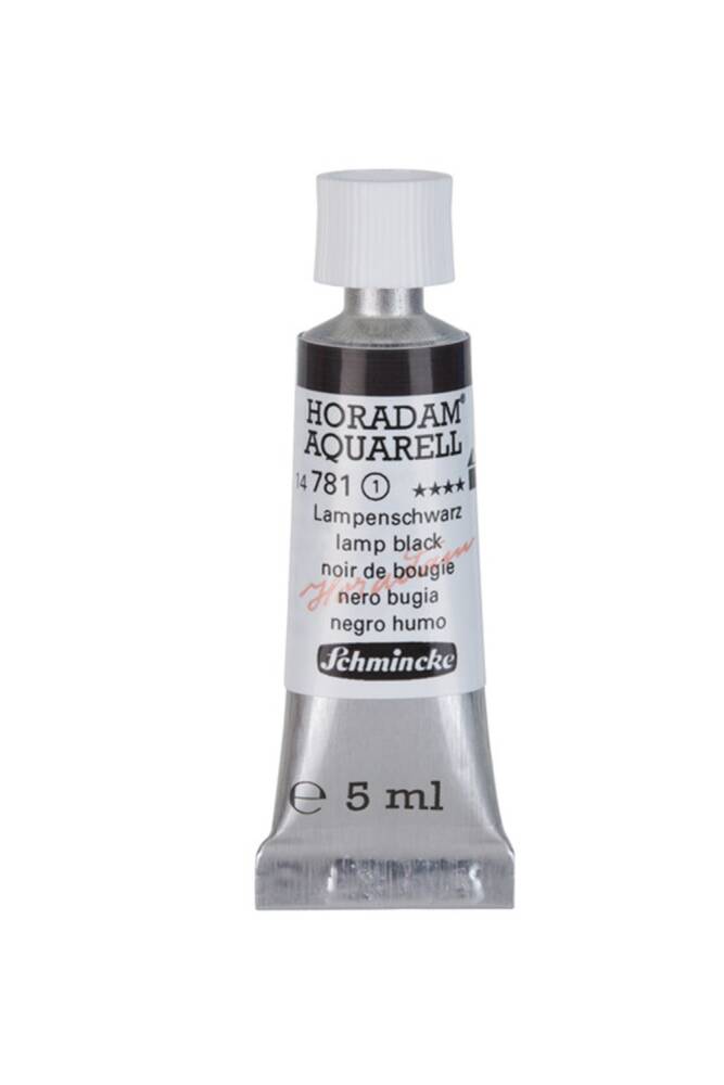 Schmincke Horadam Aquarell Sulu Boya 5 Ml 781 Lamp Black
