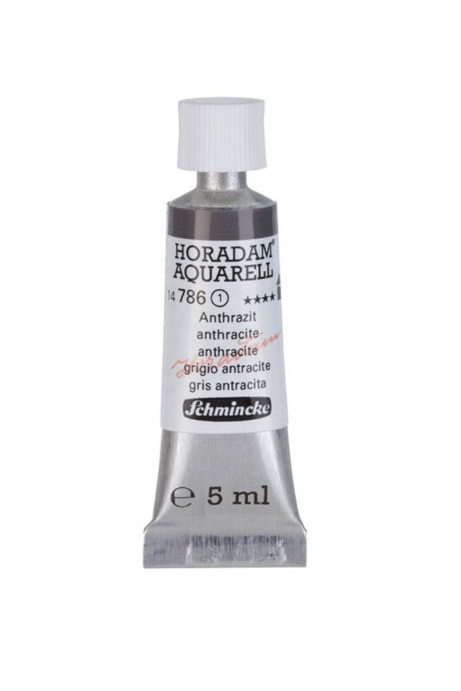 Schmincke Horadam Aquarell Watercolor 5 Ml Tube 786 Anthracite