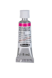 Schmincke Horadam Aquarell Watercolor 5 Ml Tube 920 Brilliant Opera Rose