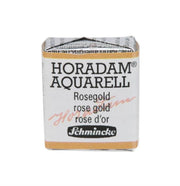 Schmincke Horadam Aquarell Gilding Watercolour Half Pan 895 Rose Gold