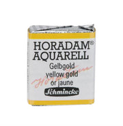 Schmincke Horadam Aquarell Gilding Watercolour Half Pan 897 Yellow Gold