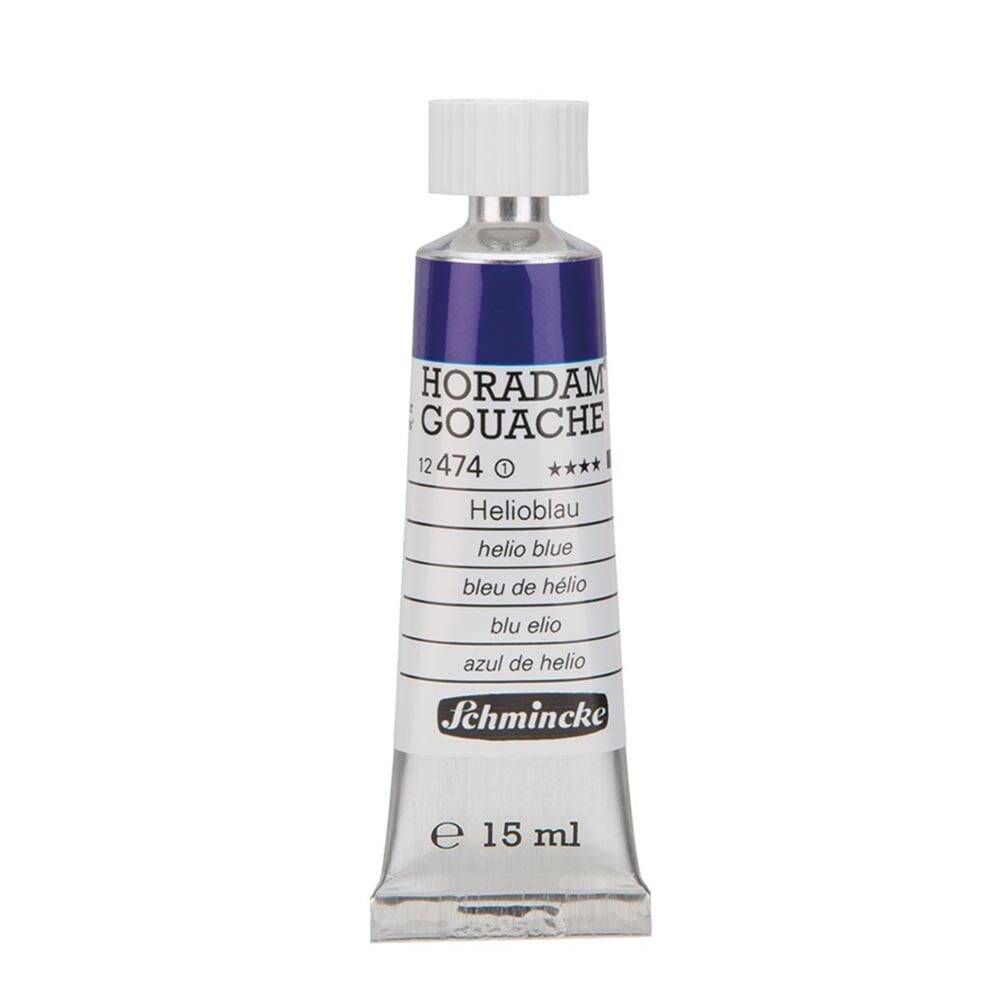 Schmincke Horadam Artist Gouache 15 ml Series 1 474 Helio Blue