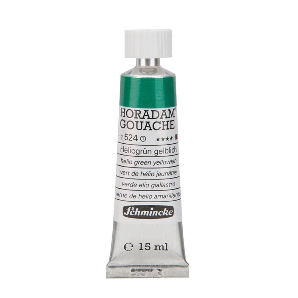 Schmincke Horadam Artist Gouache 15 ml Series 1 524 Helio Green Yellowish