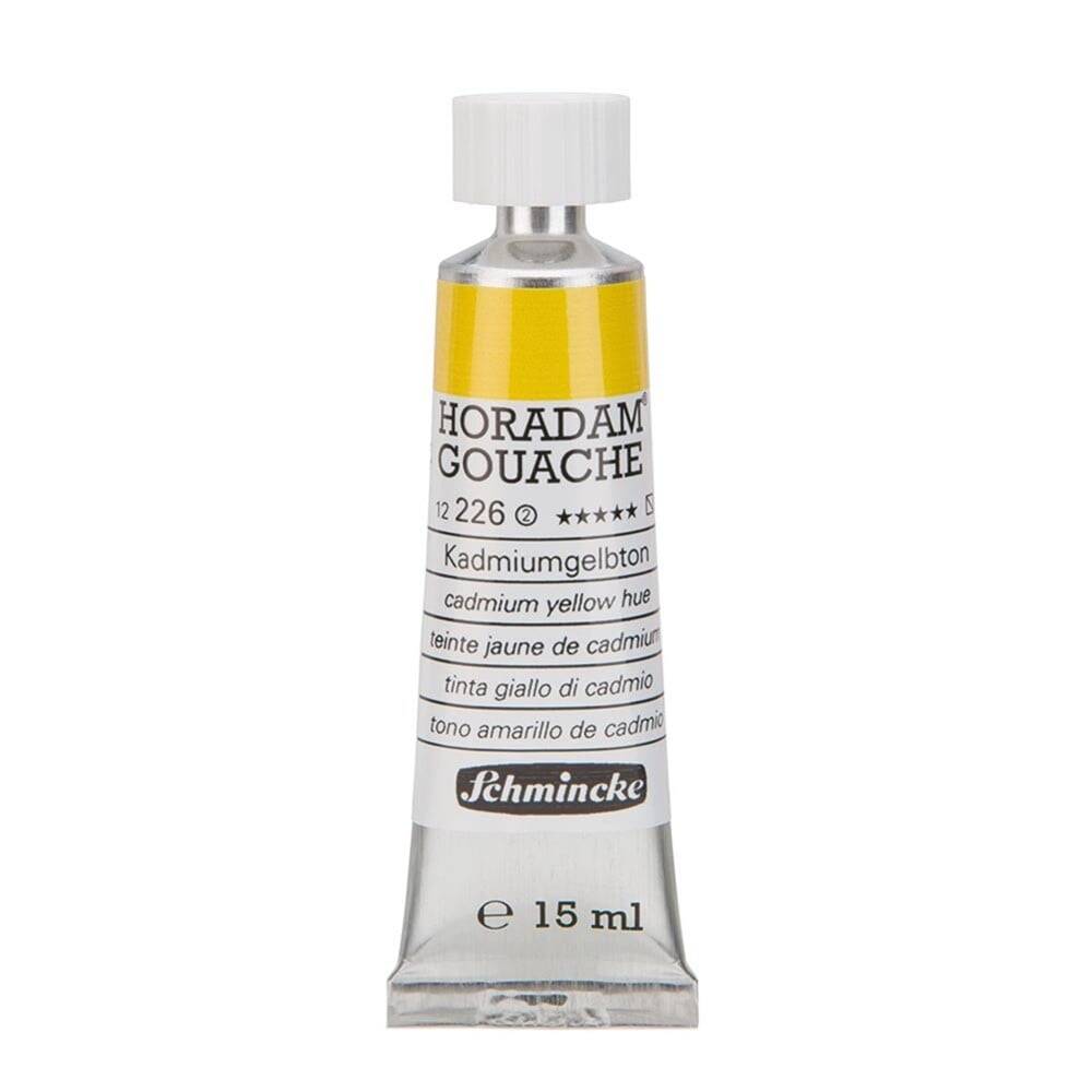 Schmincke Horadam Artist Gouache Paint 15 ml Series 2 226 Cadmium Yellow Hue