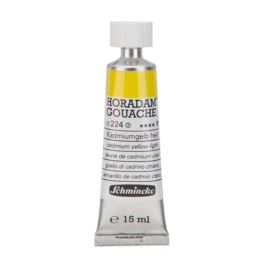 Schmincke Horadam Artist Gouache 15 ml Series 3 224 Cadmium Yellow Light