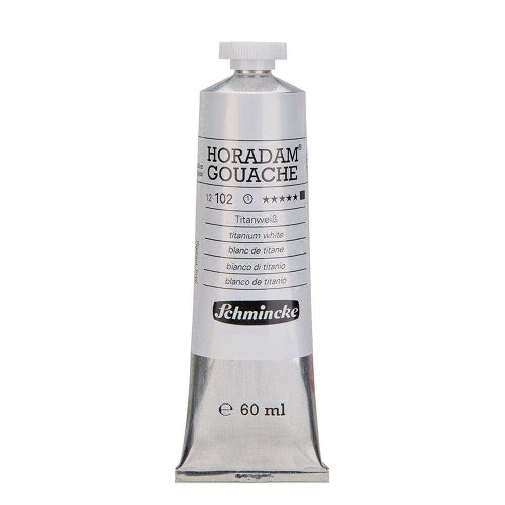 Schmincke Horadam Gouache Paint 60 ml 102 Titanium White