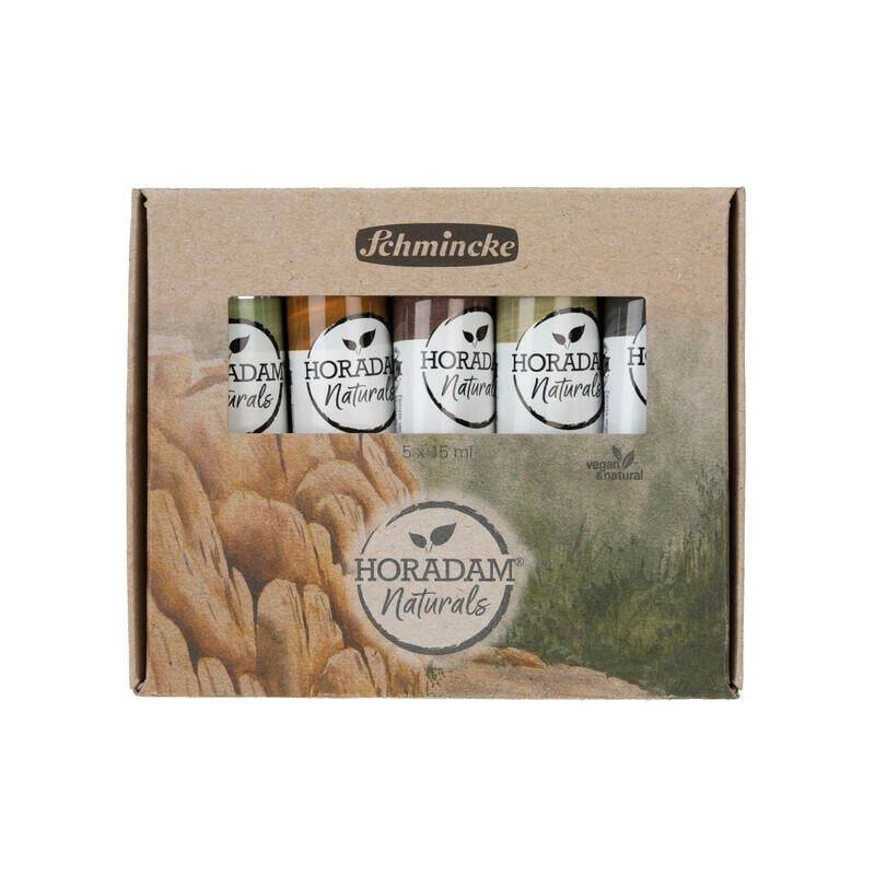 Schmincke Horadam Naturals Vegan Suluboya Seti Mineral Pigmentler 5x15 ml 86002