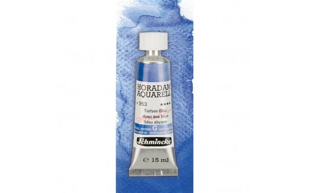 Schmincke Horadam Supegranulation Watercolor 15 ml 953 Deep Sea Blue