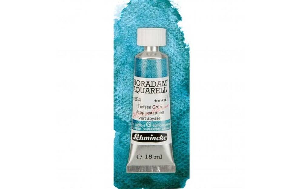 Schmincke Horadam Supergranulation Sulu Boya 15 ml 954 Deep Sea Green