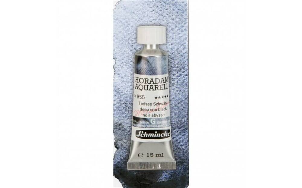 Schmincke Horadam Supergranulation Sulu Boya 15 ml 955 Deep Sea Black