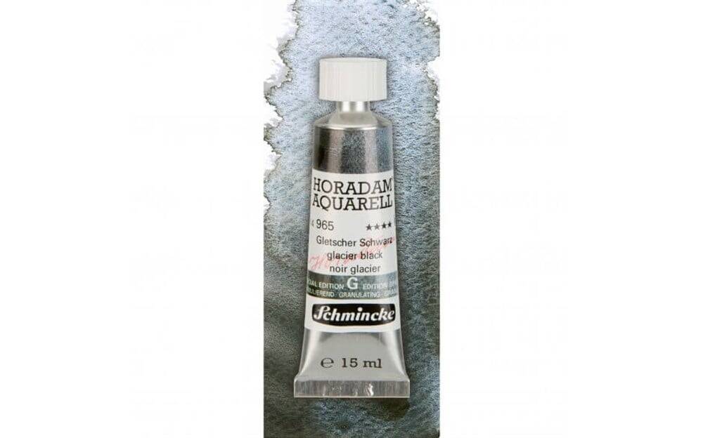 Schmincke Horadam Supegranulation Watercolor 15 ml 965 Glacier Black