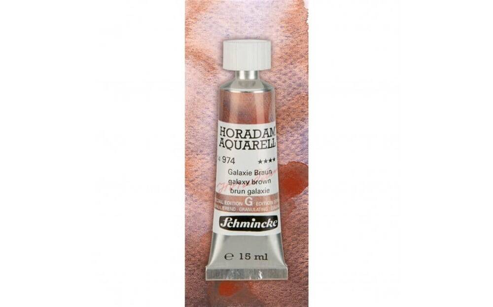 Schmincke Horadam Supegranulation Watercolor 15 ml 974 Galaxy Brown