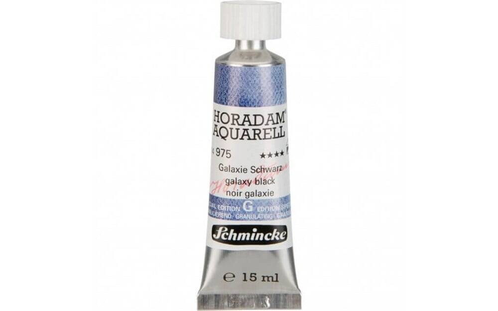 Schmincke Horadam Supegranulation Watercolor 15 ml 975 Galaxy Black