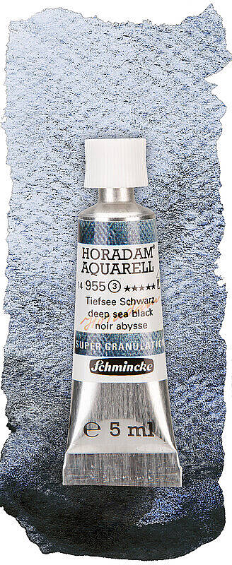 Schmincke Horadam Supergranulation Sulu Boya 5 ml 955 Deep Sea Black