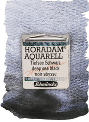 Schmincke Horadam Supergranulation Sulu Boya Deep Sea Black 1/2 Tab.