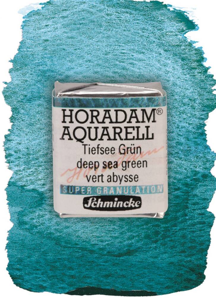 Schmincke Horadam Supergranulation Sulu Boya Deep Sea Green 1/2 Tab.