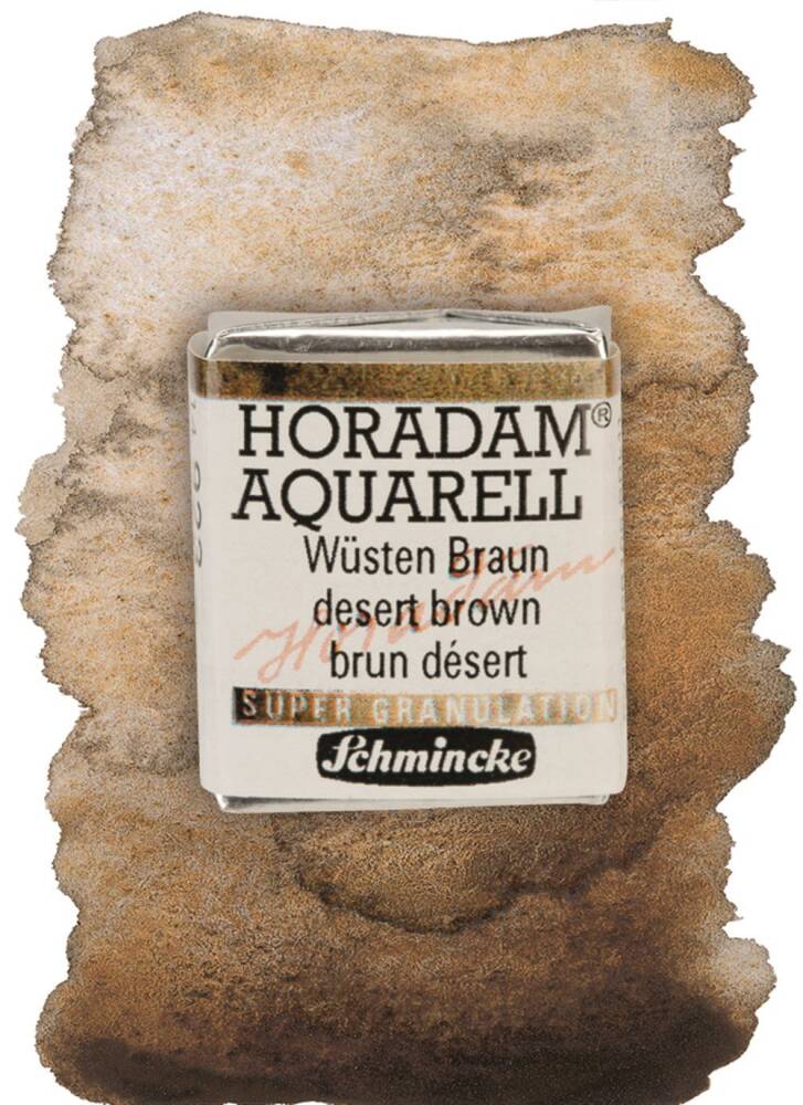 Schmincke Horadam Supergranulation Sulu Boya Desert Brown 1/2 Tab.
