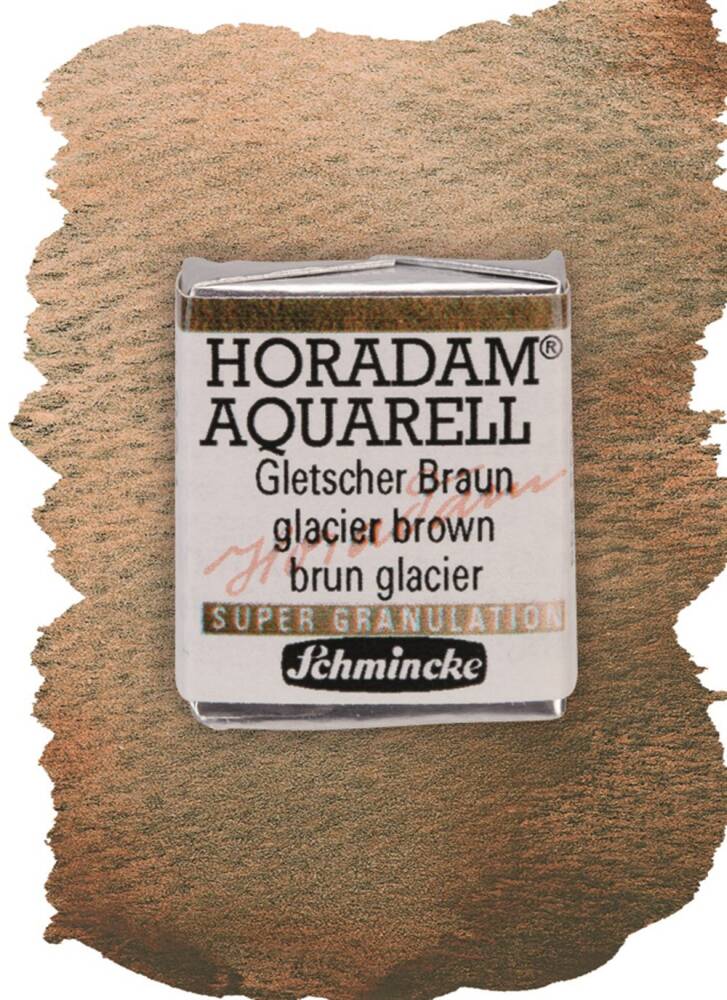 Schmincke Horadam Supergranulation Sulu Boya Glacier Brown 1/2 Tab.